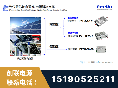 吴川-光伏跟踪转向系统-电源解决方案